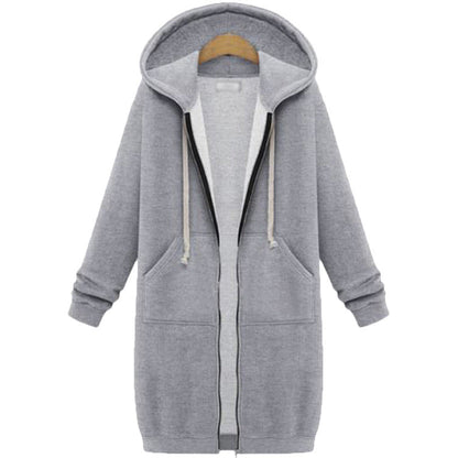⏰This week's Hot Sales - 40% Off🍂 Women's Casual Zip-Up Hoodie Jacket – Autumn Lightweight Everyday Coat ✨
