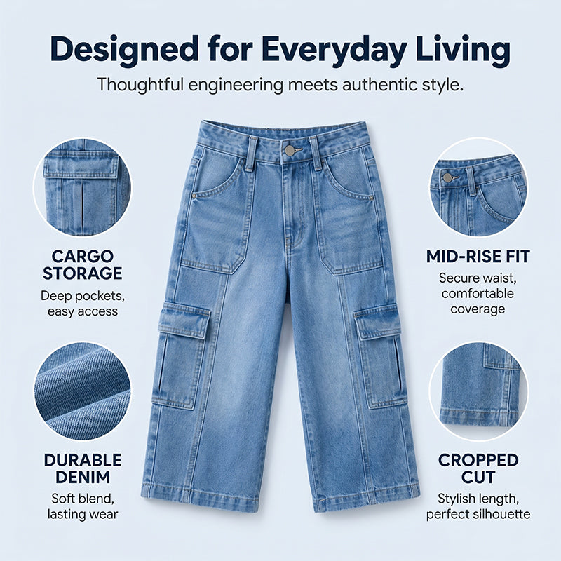 Special Offer📢📢39% OFF !! ⏰Women's Casual Stretchy Cropped Denim Pants