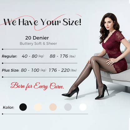 🔥 Buy 1 Get 1 Free | Women's Shiny Sheer Snag-Resistant Tights