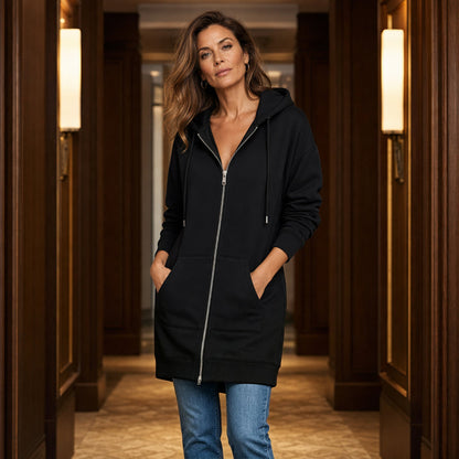⏰This week's Hot Sales - 40% Off🍂 Women's Casual Zip-Up Hoodie Jacket – Autumn Lightweight Everyday Coat ✨