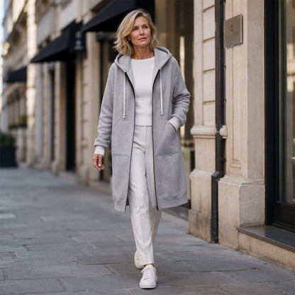 ⏰This week's Hot Sales - 40% Off🍂 Women's Casual Zip-Up Hoodie Jacket – Autumn Lightweight Everyday Coat ✨