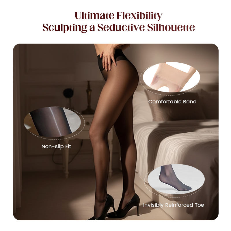 🔥 Buy 1 Get 1 Free | Women's Shiny Sheer Snag-Resistant Tights