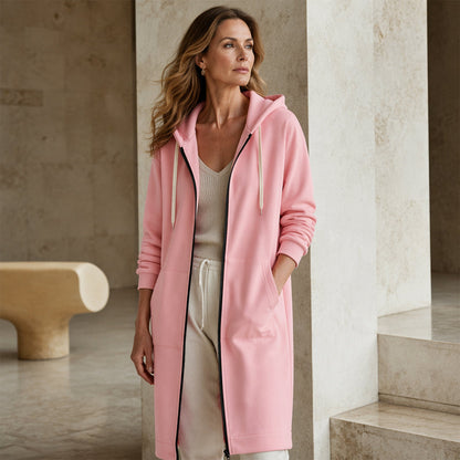 ⏰This week's Hot Sales - 40% Off🍂 Women's Casual Zip-Up Hoodie Jacket – Autumn Lightweight Everyday Coat ✨