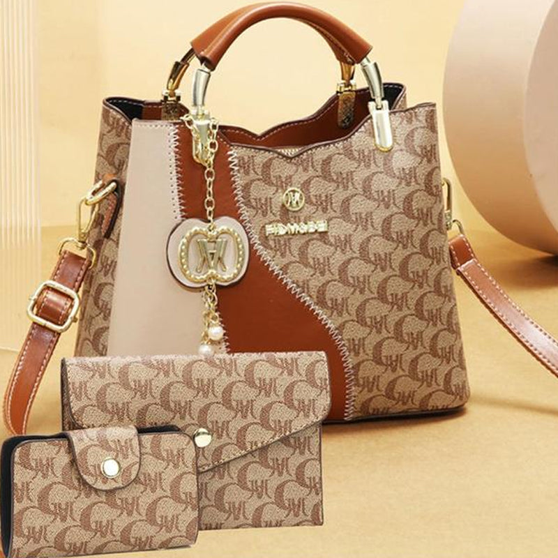✨50% RABATT NU!👜 Mångsidig, elegant handväska i retrostil, lätt och lyxig, kan bäras som axelväska.