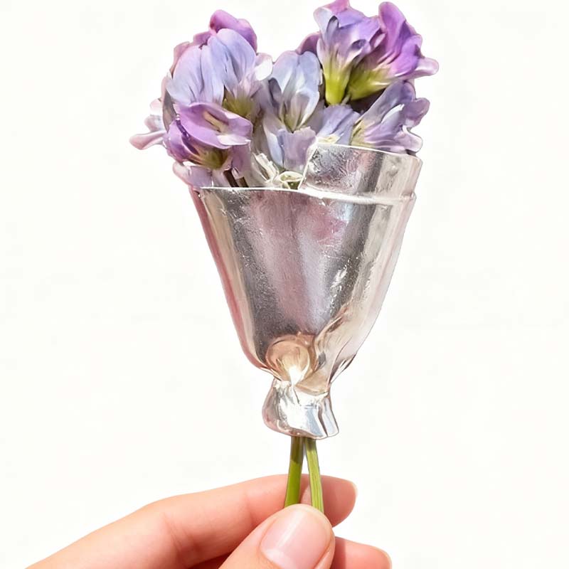 🌸Bärbar Blomsterbrosch Nål ✨