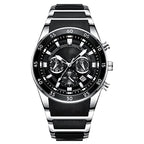 Men's Waterproof Multifunctional Quartz Watch