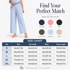 Women's V-Neck Top & Wide-Leg Pants Set