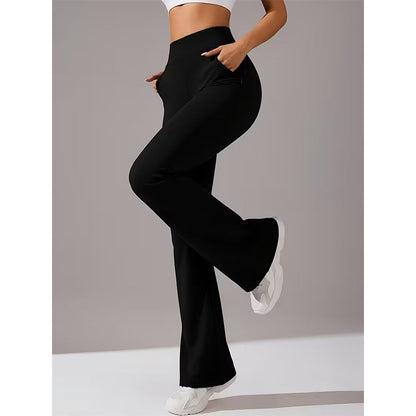 Women's Stretchy Bootcut Workout Pants