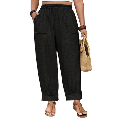 Women's Relaxed Fit Cuffed Ankle Pants