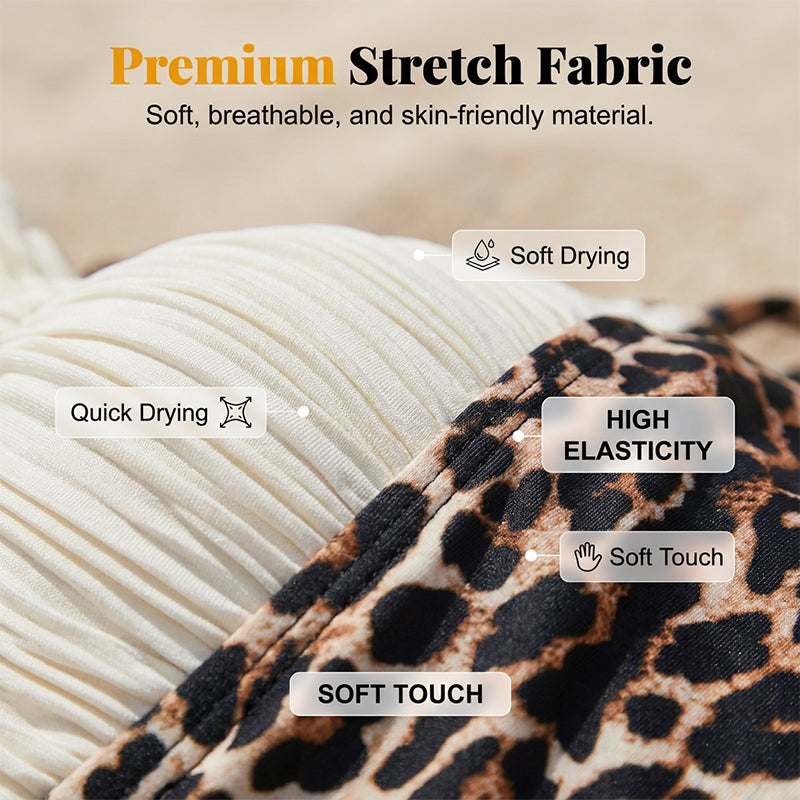 Women's Stylish Leopard Print Bikini Set