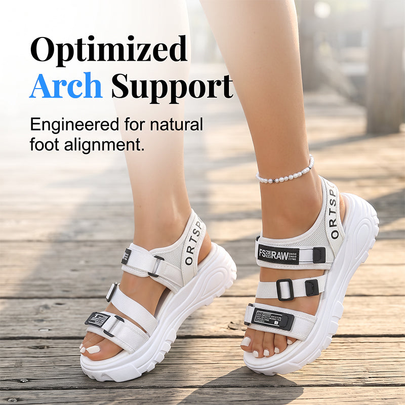 Women Platform Sandals Sporty Hook