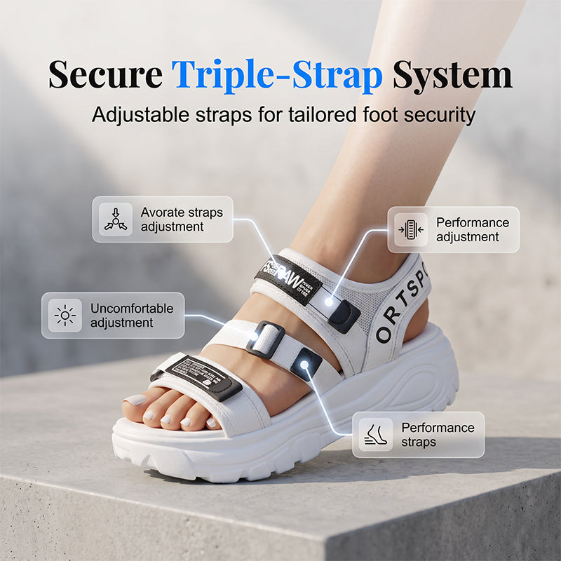 Women Platform Sandals Sporty Hook