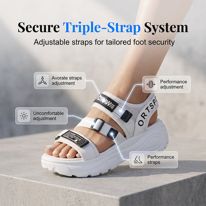 Women Platform Sandals Sporty Hook