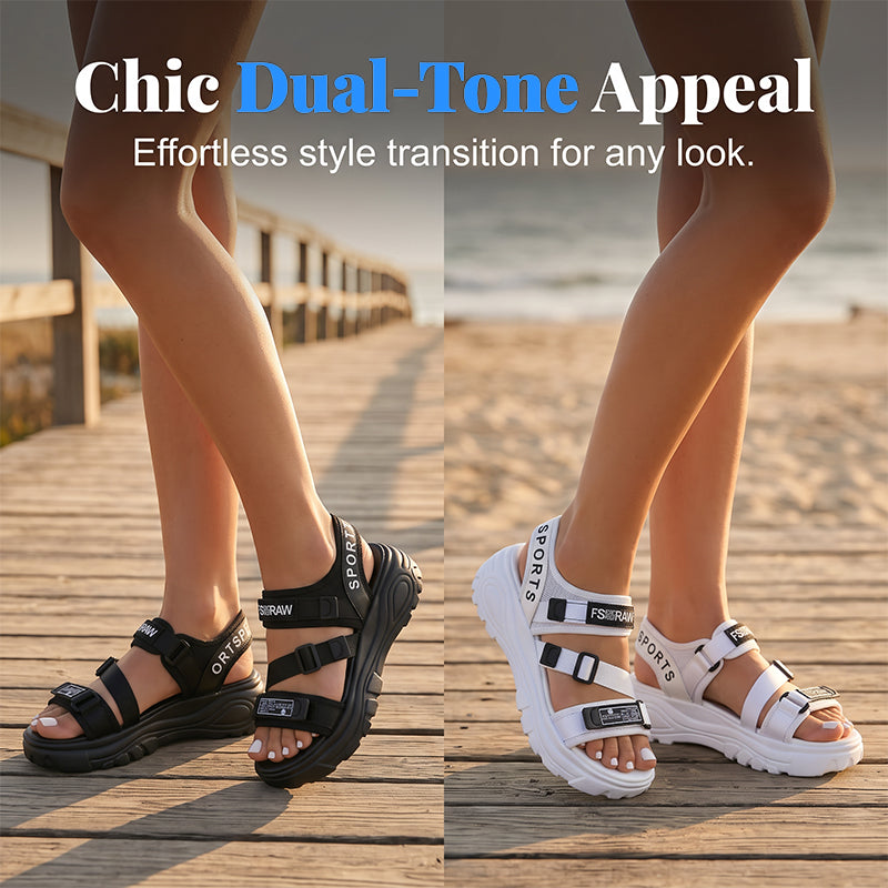 Women Platform Sandals Sporty Hook