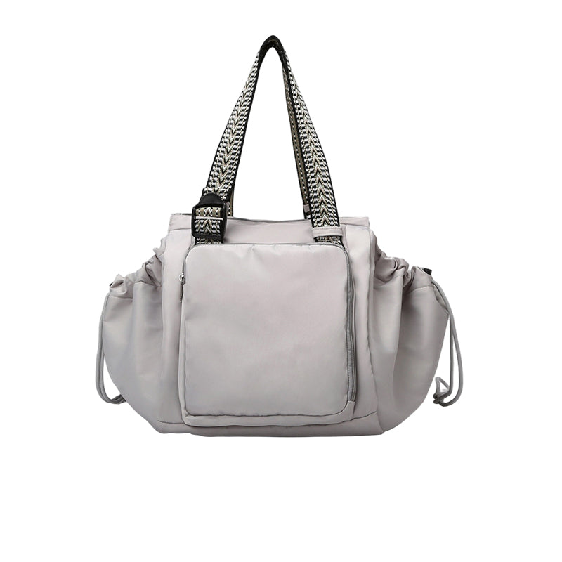 Multi-functional Women Nylon Backpack Convertible Tote Shoulder Bag