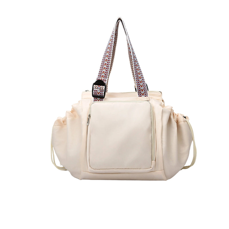 Multi-functional Women Nylon Backpack Convertible Tote Shoulder Bag