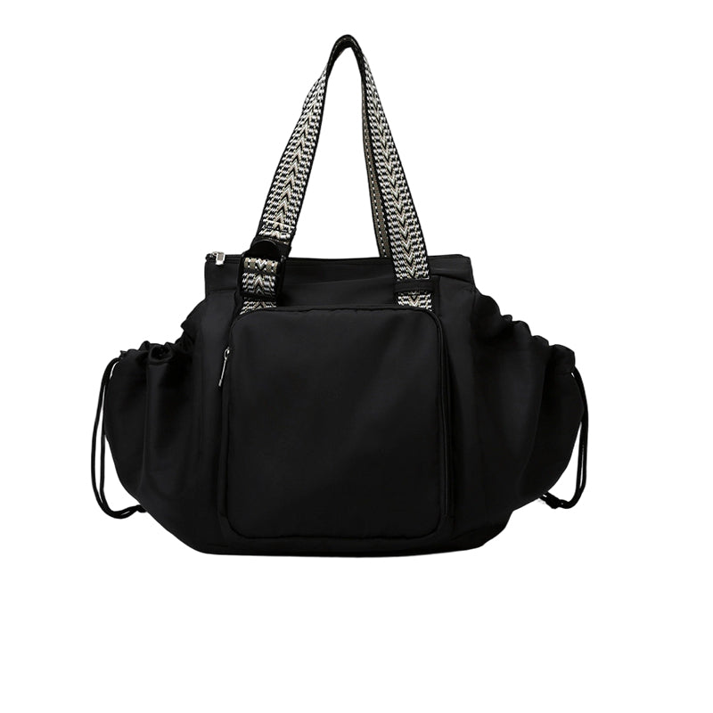 Multi-functional Women Nylon Backpack Convertible Tote Shoulder Bag