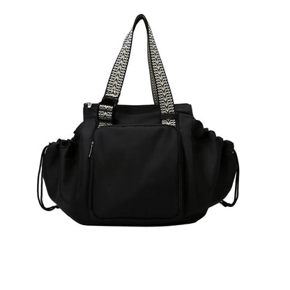 Multi-functional Women Nylon Backpack Convertible Tote Shoulder Bag