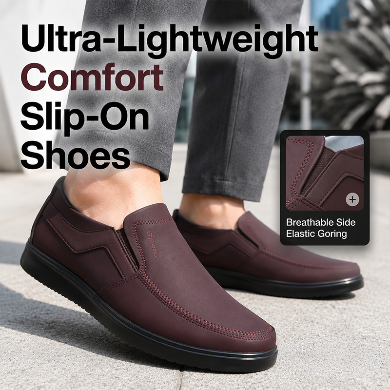 Men's Lightweight Breathable Slip-On Shoes