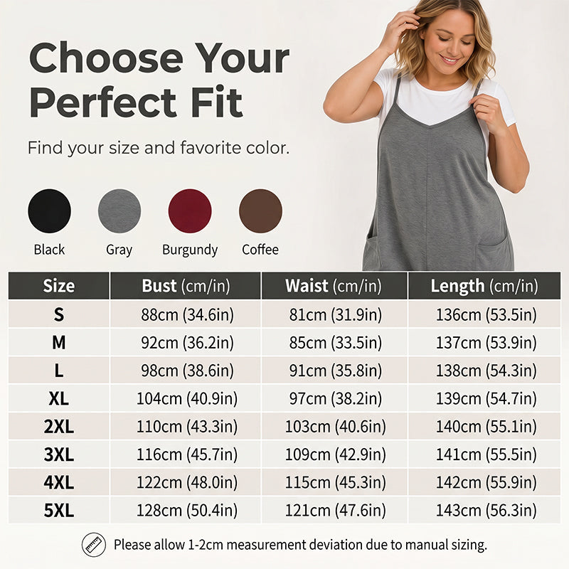 Women's Spaghetti Strap Overalls Jumpsuit