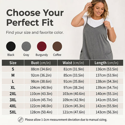 Women's Spaghetti Strap Overalls Jumpsuit
