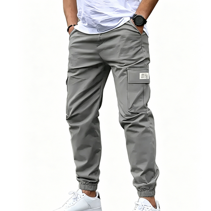 Men's Drawstring Cargo Jogger Pants