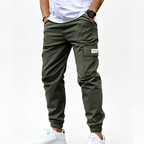 Men's Drawstring Cargo Jogger Pants