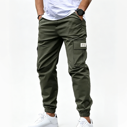 Men's Drawstring Cargo Jogger Pants