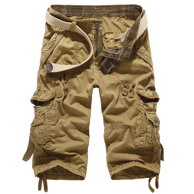 Men's Multi-Pocket Cargo Shorts