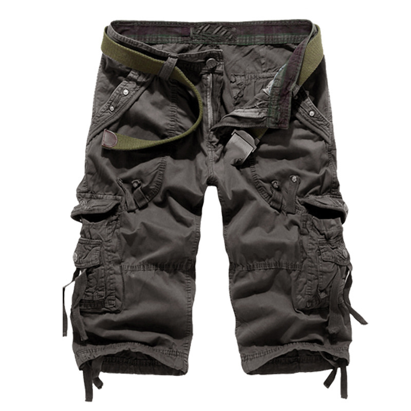 Men's Multi-Pocket Cargo Shorts