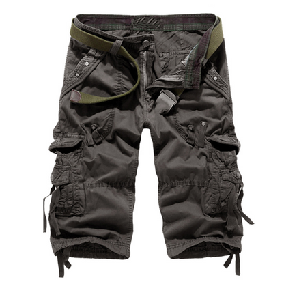 Men's Multi-Pocket Cargo Shorts