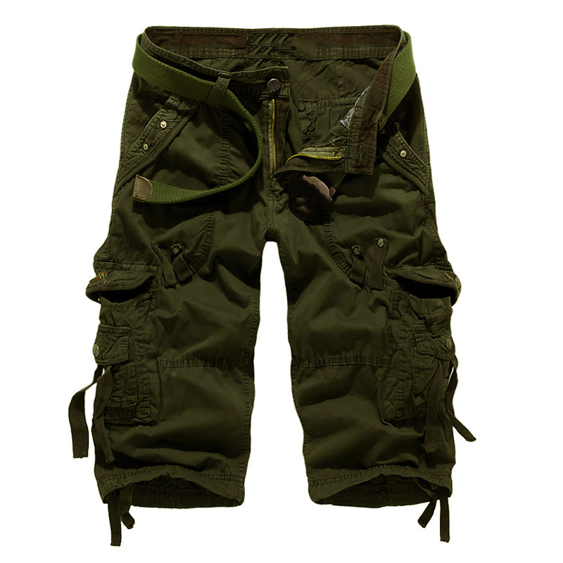 Men's Multi-Pocket Cargo Shorts