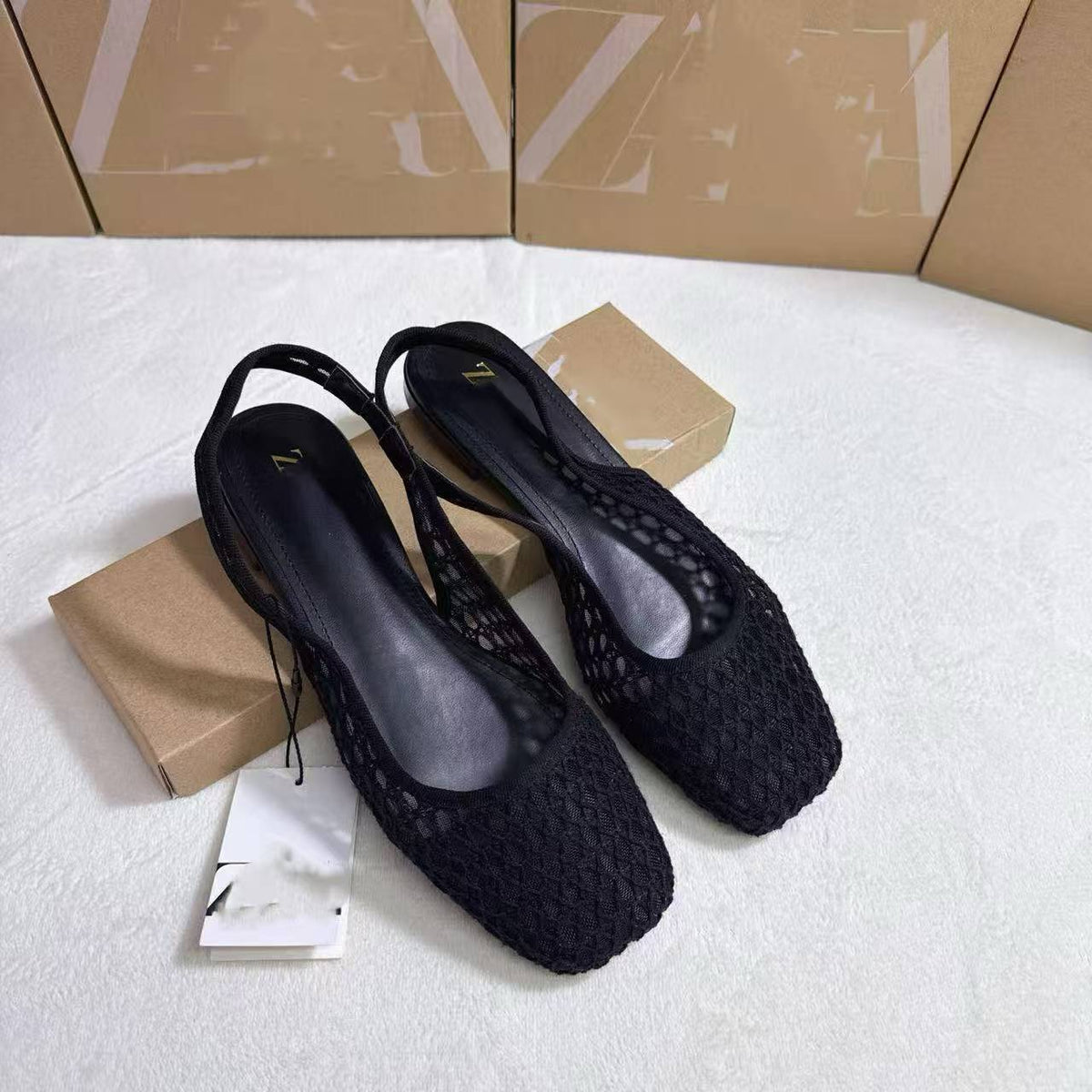 👡🌸 Women's Woven Slingback Sandals – 50% OFF! Chic woven detail, elegant slingback, comfortable flat sole – perfect for work & weekend. 🔥✨