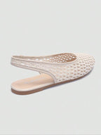 👡🌸 Women's Woven Slingback Sandals – 50% OFF! Chic woven detail, elegant slingback, comfortable flat sole – perfect for work & weekend. 🔥✨