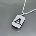 Minimal Initial Necklace for Women & Men