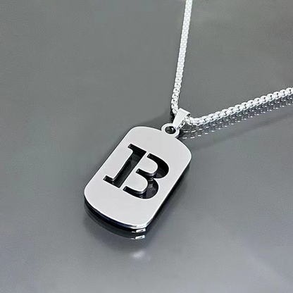 Minimal Initial Necklace for Women & Men