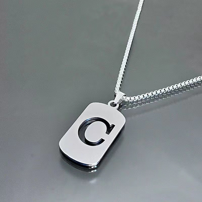 Minimal Initial Necklace for Women & Men
