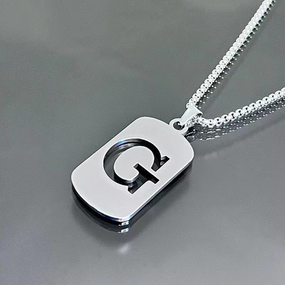 Minimal Initial Necklace for Women & Men