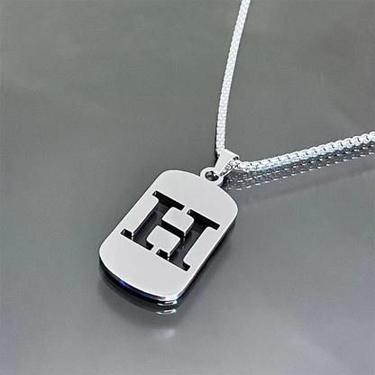 Minimal Initial Necklace for Women & Men