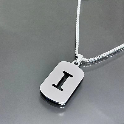 Minimal Initial Necklace for Women & Men