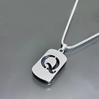 Minimal Initial Necklace for Women & Men