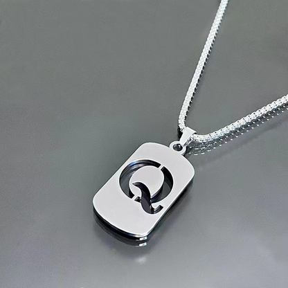 Minimal Initial Necklace for Women & Men