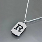 Minimal Initial Necklace for Women & Men