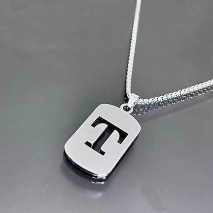 Minimal Initial Necklace for Women & Men