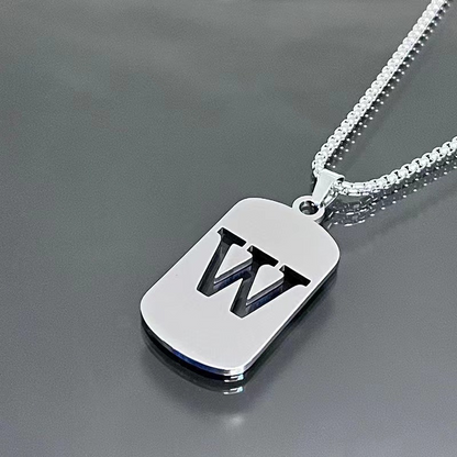 Minimal Initial Necklace for Women & Men