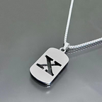 Minimal Initial Necklace for Women & Men