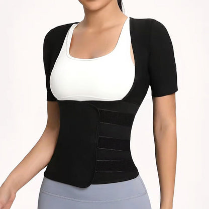 💦 Turn Up the Sweat | Women's Thermal Compression Workout Shaper