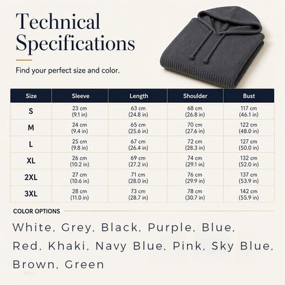 ✨Women's Hooded Drawstring Knit Pullover
