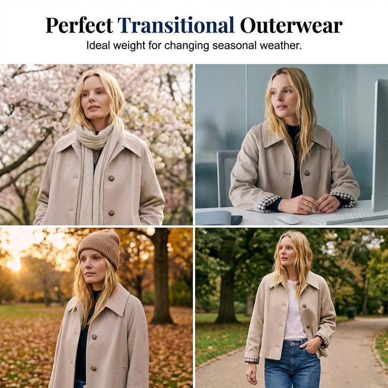 Bestseller🏆🧥 Cropped Blazer Jacket – Timeless Silhouette & All-Day Comfort for Every Look