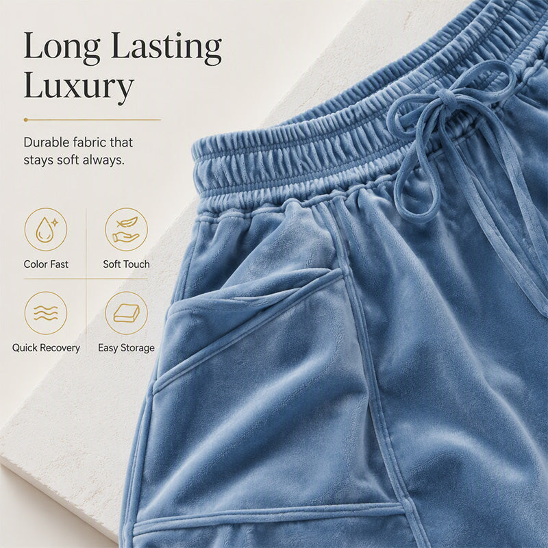 ✨ Easy Everyday Comfort | Women's Relaxed Wide-Leg Drawstring Pants